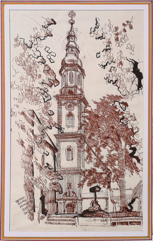 Hermann Degkwitz Offenburg 1980 30x40c