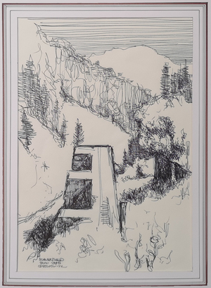 Hermann Degkwitz Schwarzwald 2 1985 30x40c