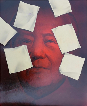 Hermann Degkwitz Mao Tse tung 2 1970er 30x40c