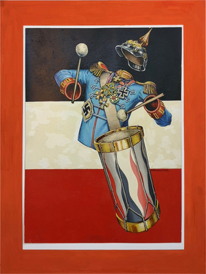 Hermann Degkwitz Militarismus 1970 30x40c