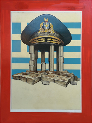 Hermann Degkwitz Militärdiktatur Griechenland 1973f 30x40c